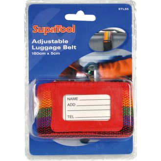 SupaTool Adjustable Luggage Belt 180cm x 5cm