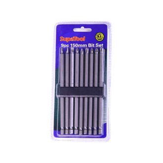 SupaTool Bit Set 150mm 9 Piece