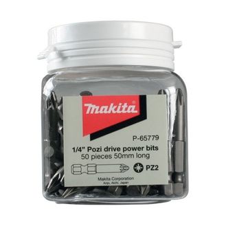 Makita Candy Tub PZ2 Power Bits 50mm