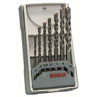 Bosch CYL-3 Concrete Drill Bit Set 7pce
