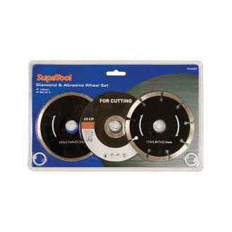 SupaTool Diamond &amp; Abrasive Wheel Set