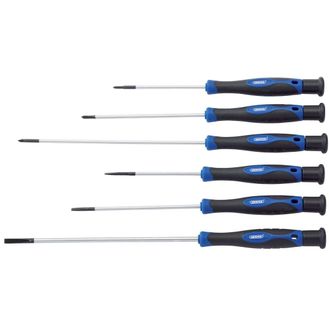 Draper Extra Long Precision Screwdriver Set 6 Piece