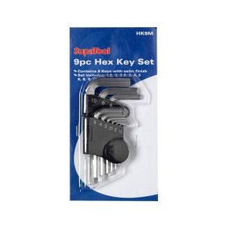 SupaTool Hex Key Set 9 Piece