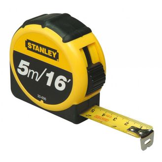 Stanley Measuring Metric/Imperial Tape Length: 5m (16ft) x Width: 19mm