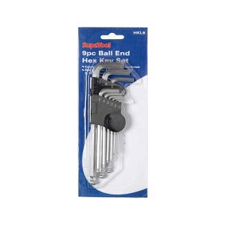 SupaTool Metric Ball End Hex Key Set 9 Piece