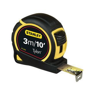 Stanley Metric/Imperial Tape Length: 3m (10ft) x Width: 13mm