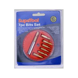 SupaTool Power Bits 7 Piece