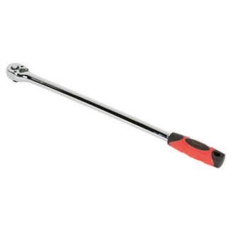 Sealey AK6694 Ratchet Wrench Extra-Long 435mm 3/8"Sq Drive