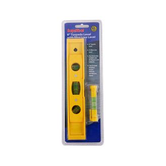 SupaTool Torpedo Level With Mini Line Level 9â€?/225mm