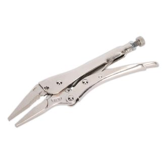 Sealey AK6825 Locking Pliers Long Nose 210mm 0-60mm Capacity