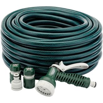 Draper 56447 12mm Bore Garden Hose and Spray Gun Kit (30M)