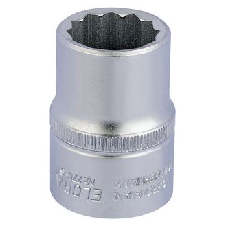 Elora 00450 7/8" 3/4" Square Drive Bi-Hexagon Socket