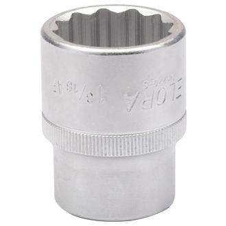 Elora 00509 1.3/16" 3/4" Square Drive Bi-Hexagon Socket