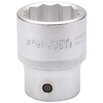 Elora 00533 1.3/8" 3/4" Square Drive Bi-Hexagon Socket