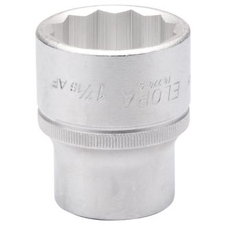 Elora 00541 1.7/16" 3/4" Square Drive Bi-Hexagon Socket
