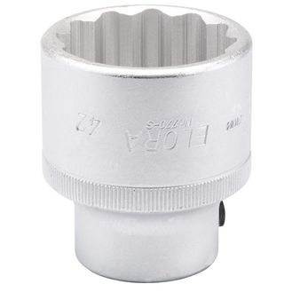 Elora 00830 42mm 3/4" Square Drive Bi-Hexagon Socket