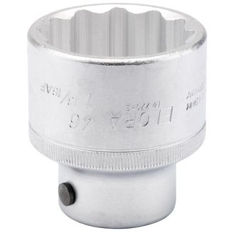Elora 00848 46mm-1.13/16" 3/4" Square Drive Bi-Hexagon Socket