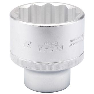 Elora 00872 52mm 3/4" Square Drive Bi-Hexagon Socket