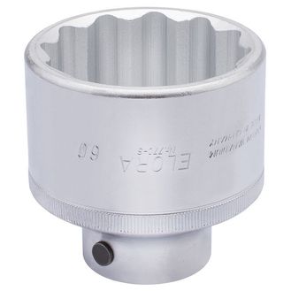 Elora 00905 60mm 3/4" Square Drive Bi-Hexagon Socket