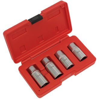 Sealey AK723 Stud Extractor Set 4pc 1/2"Sq Drive Metric