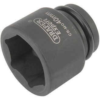 Draper 05021 Expert 40mm 3/4" Square Drive Hi-Torq&amp;#174; 6 Point Impact Socket