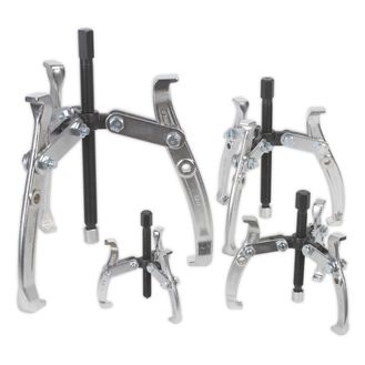 Sealey AK79 Gear Puller Set 4pc Triple Leg