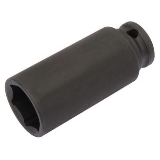 Draper 06890 Expert 17mm 3/8" Square Drive Hi-Torq&amp;#174; 6 Point Deep Impact Socket