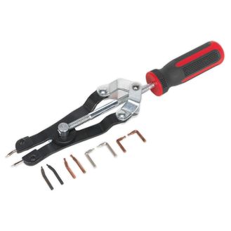 Sealey AK8451 Circlip Pliers Professional Internal/External Heavy-Duty