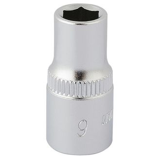 Elora 11095 6mm 1/4" Sq. Dr. Hexagon Socket