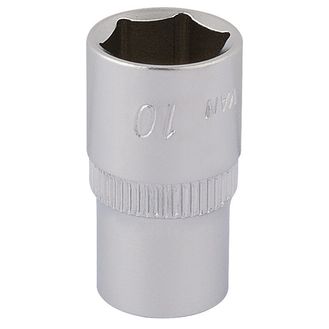 Elora 11099 10mm 1/4" Sq. Dr. Hexagon Socket