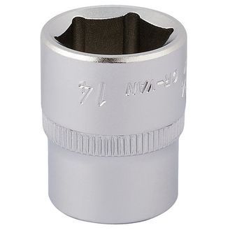 Elora 11103 14mm 1/4" Sq. Dr. Hexagon Socket