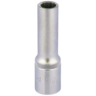 Elora 11932 12mm 1/2" Sq. Dr. Deep Bi-Hexagon Socket
