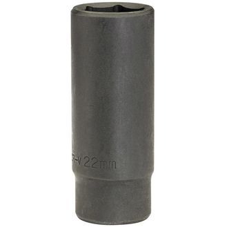 Draper 12745 22mm 1/2" Sq. Dr. Deep Impact Socket