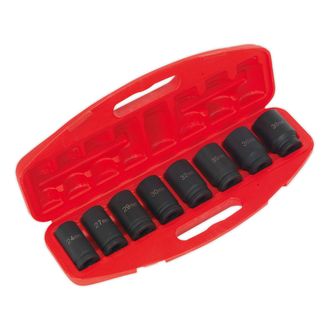 Sealey AK885 Impact Socket Set 8pc Deep 3/4"Sq Drive Metric