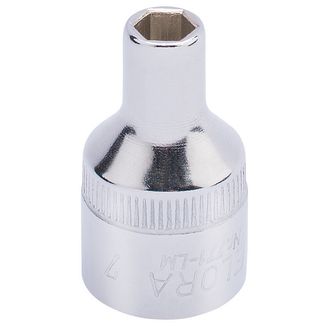 Elora 15296 7mm 1/2" Sq. Dr. Hexagon Socket
