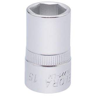 Elora 15304 15mm 1/2" Sq. Dr. Hexagon Socket