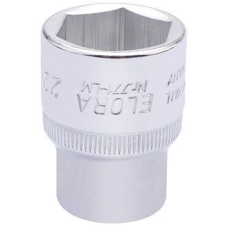 Elora 15311 22mm 1/2" Sq. Dr. Hexagon Socket