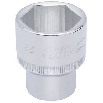 Elora 15317 28mm 1/2" Sq. Dr. Hexagon Socket