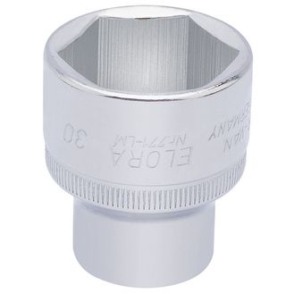 Elora 15320 30mm 1/2" Sq. Dr. Hexagon Socket