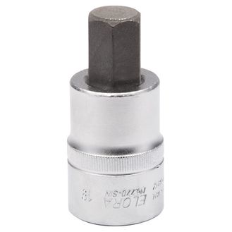 Elora 15554 19mm 3/4" Sq. Dr. Hexagon Screwdriver Socket