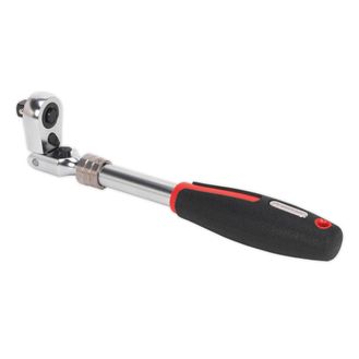Sealey AK8983 Ratchet Wrench 3/8"Sq Drive Flexi-Head Extendable Platinum Series