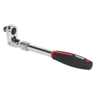 Sealey AK8984 Ratchet Wrench 1/2"Sq Drive Flexi-Head Extendable Platinum Series