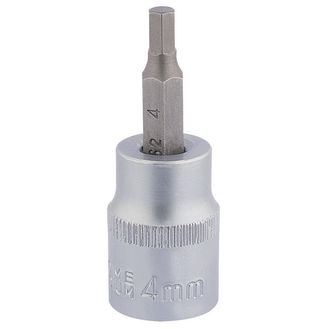 Draper 16282 3/8" Sq. Dr. Socket with Hexagonal Bit (4mm)
