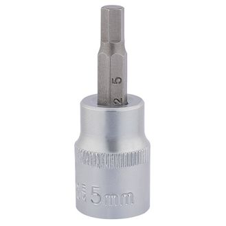 Draper 16283 3/8" Sq. Dr. Socket with Hexagonal Bit (5mm)