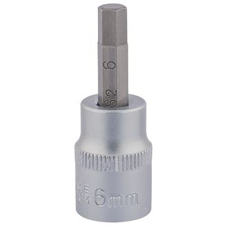 Draper 16284 3/8" Sq. Dr. Socket with Hexagonal Bit (6mm)