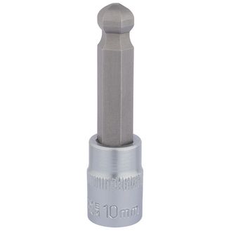 Draper 16293 3/8" Sq. Dr. Ball End Hexagonal Socket Bits (10mm)