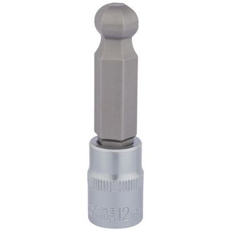 Draper 16295 3/8" Sq. Dr. Ball End Hexagonal Socket Bits (12mm)