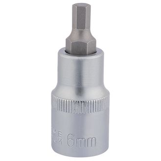 Draper 16298 1/2" Sq. Dr. Hexagonal Socket Bits (6mm)
