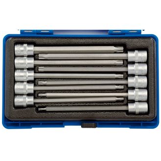 Draper 16311 3/8" Sq. Dr. 150mm Long TX-STAR&amp;#174; Socket Bit Set (10 Piece)