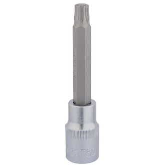 Draper 16318 T50 x 100mm 1/2" Sq. Dr. TX-STAR&amp;#174; Socket Bit